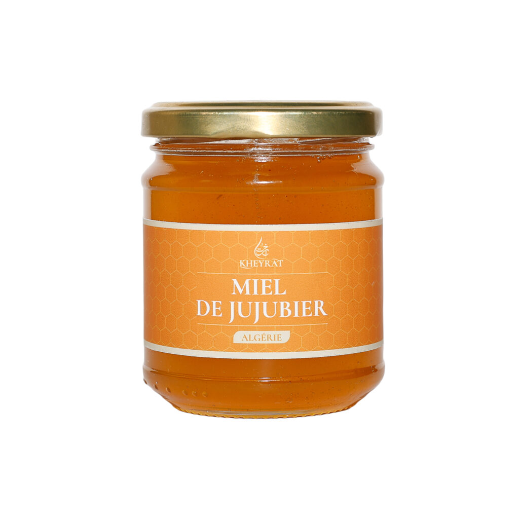 Miel de jujubier d’Algérie en pot en verre – Kheyrāt
