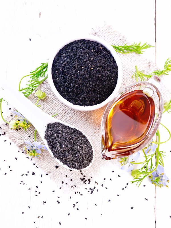 Huile ou graines de nigelle